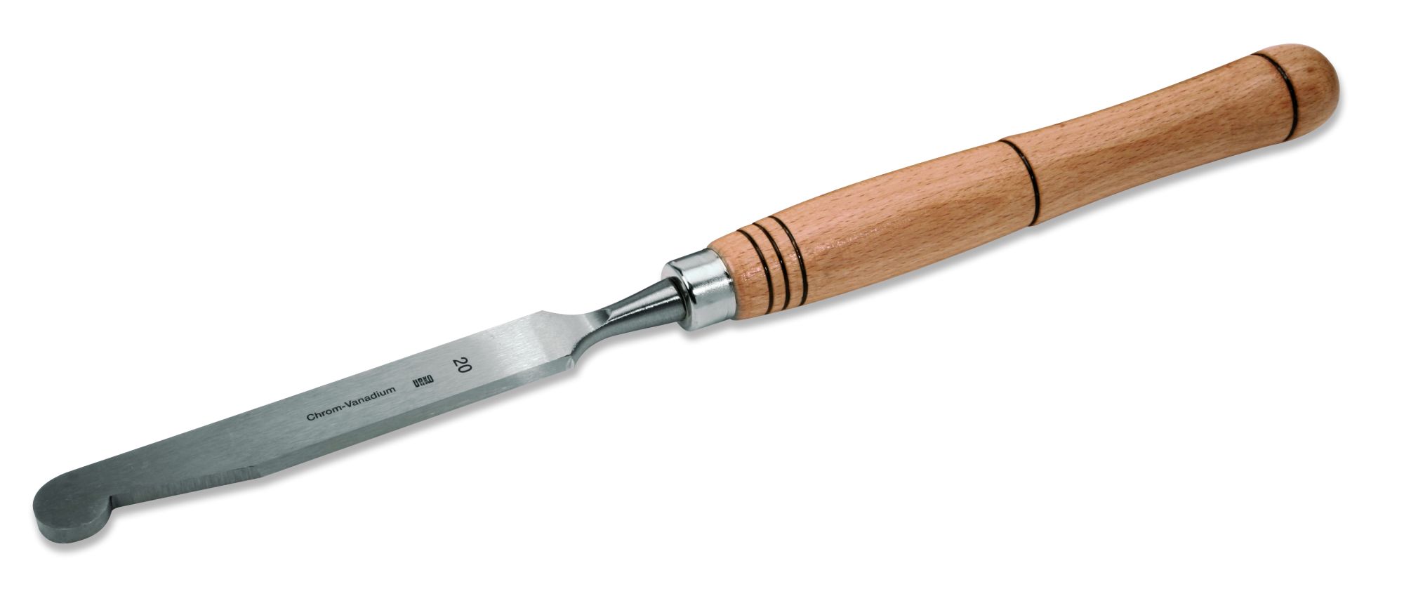 6320 Útil de Punta Redonda Mango de Madera Urko